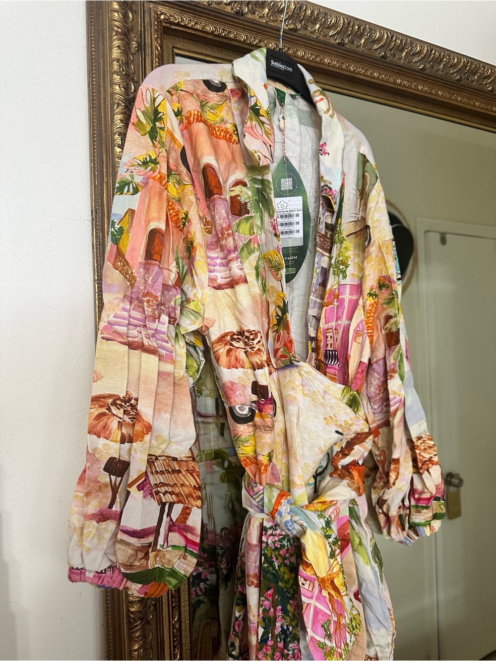 FARM Rio Aracati Tropical Print Mini Dress - Picture 4 of 7